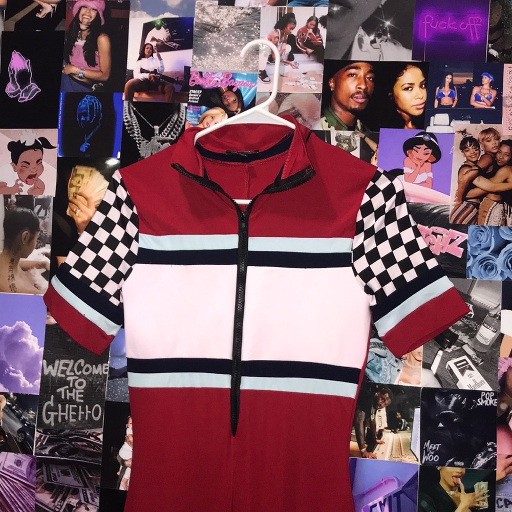 Red Racer Jumpsuit